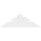 Ekena Millwork Richland Architectural Grade PVC Gable Bracket, 48"W x 16"H x 6"D x 6"F, 8/12 Pitch GBP048X16X0606RIC00 - alternate 4